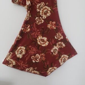 Wide Leg Cropped Palazzo Gaucho Pants SIZE 1X Boho Hippie Floral Flowy Comfort